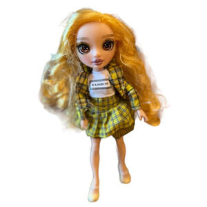 Sheryl Meyer Doll Rainbow High Series 3 with outfit Yellow Merigold 11" VGC